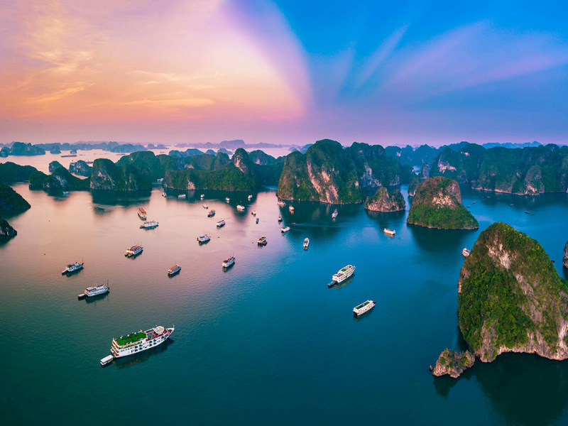 voyages au vietnam baie d'halong